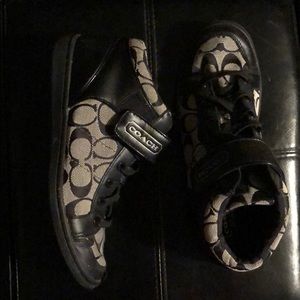 Coach high top sneakers
